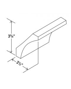 Crown Moulding 3 5/8" H image 1