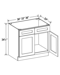 Sink Base With Double False Door image 1