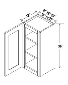 Single Door Wall Cabinet - 36" H image 1