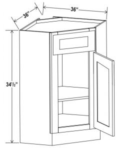 Corner Sink Base image 1