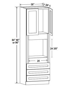 30" W Oven Cabinets image 1