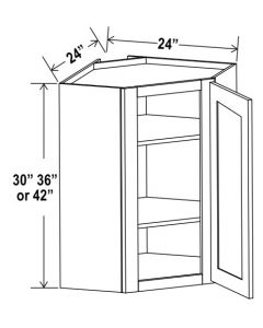 Wall Diagonal Corner Cabinet image 1