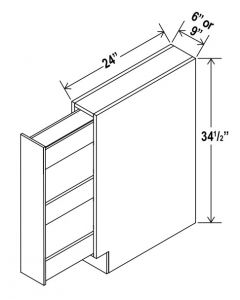 Spice Pull Base Cabinet image 1