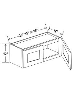 Double Door Wall Cabinet - 12" H image 1