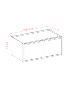 Double Door Wall Cabinet - 24" H image 1
